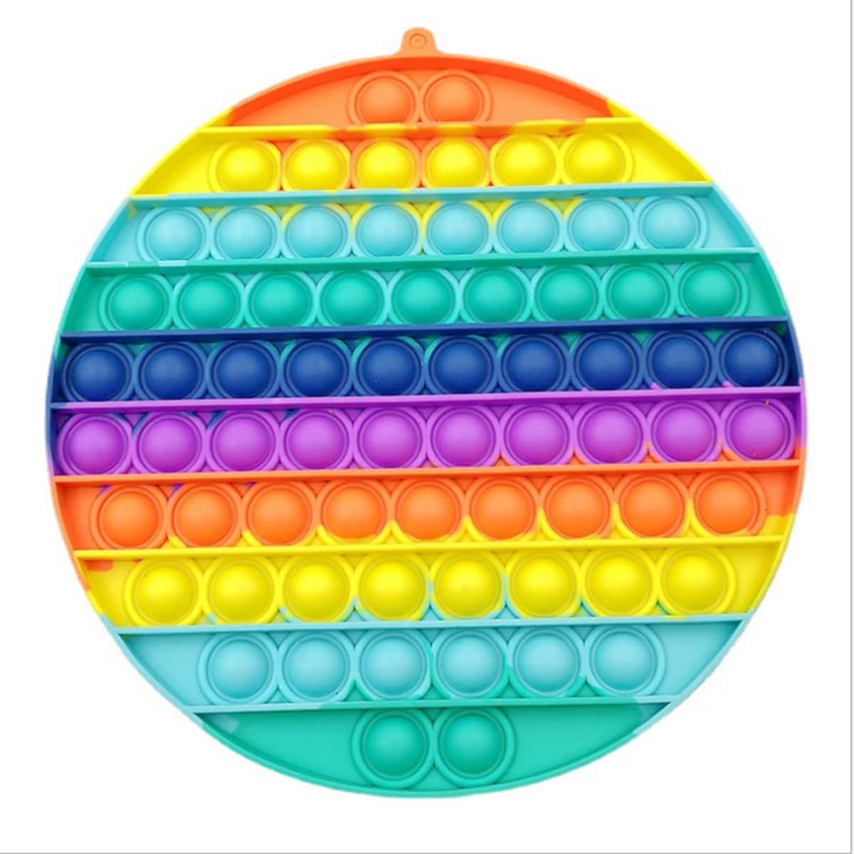 

1pc Round Stress Relief Bubble Toy, Multicolor