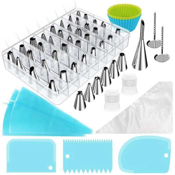 

66pcs Baking Tools Set, Blue