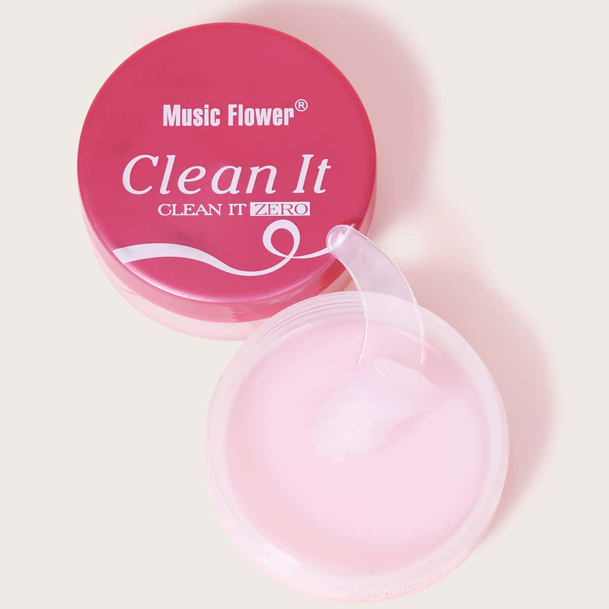 

1pc Gentle Moisturizing Makeup Remover Cream, White