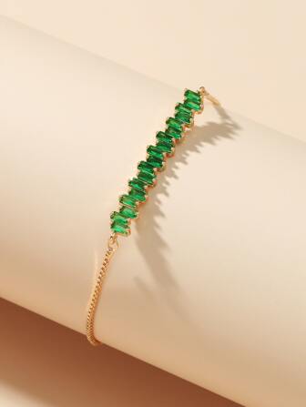 سوار بديكور مكعب زركونيا