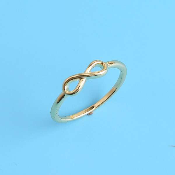 

Infinity Detail Ring, Gold