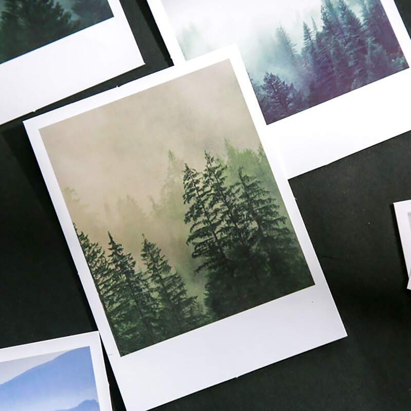 

30pcs Landscape Graphic Sticker, Multicolor