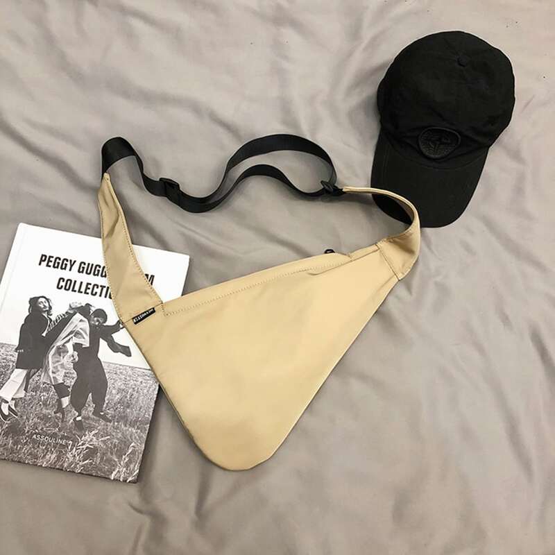 

Plain Sling Bag, Khaki