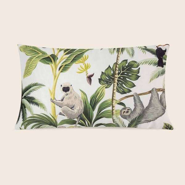 

Animal Print Lumbar Pillowcase Without Filler, Multicolor
