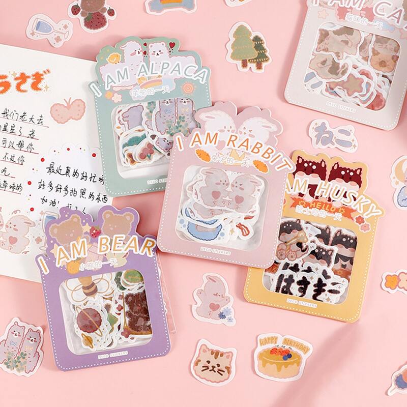 

30pcs Mixed Pattern Sticker, Multicolor