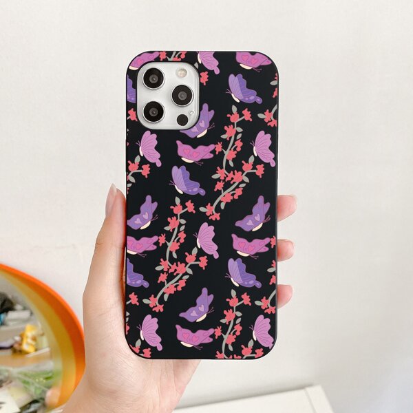 

Flower Painted Phone Case, Multicolor