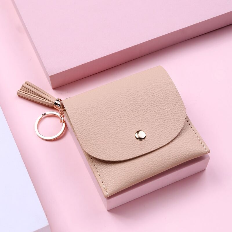 

Solid Card Holder, Khaki