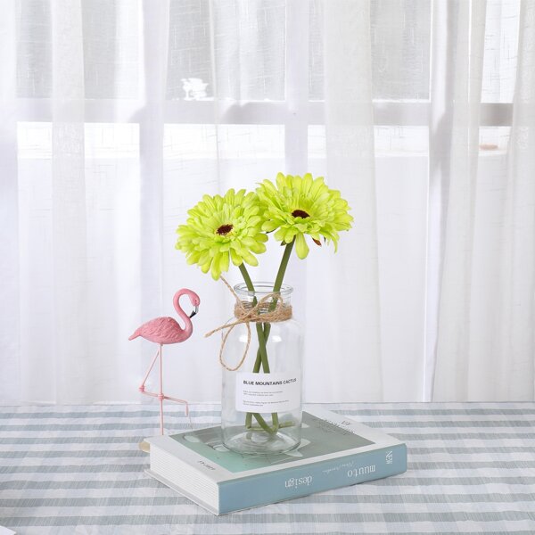 

1pc Artificial Chrysanthemum Flower, Green
