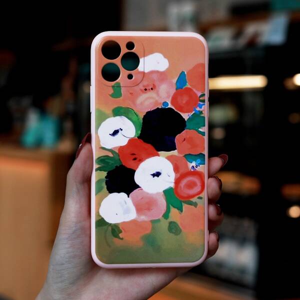 

Flower Painted Phone Case, Multicolor