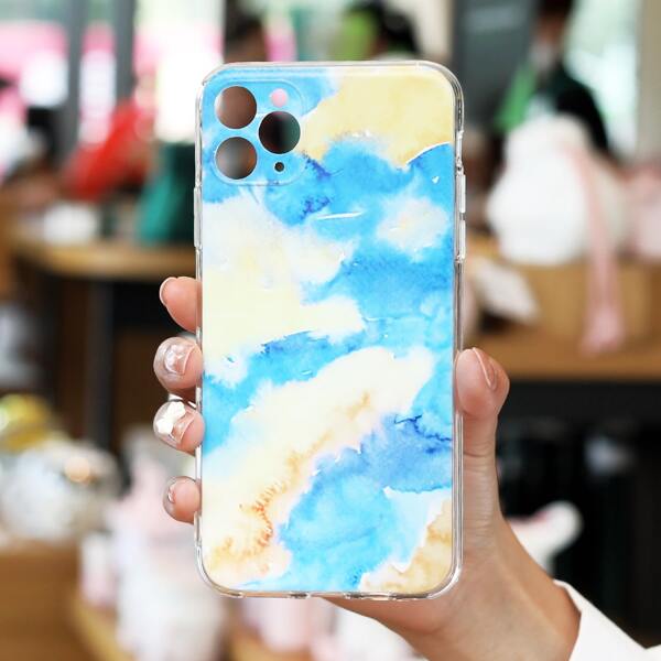 

Watercolor Pattern Phone Case, Multicolor