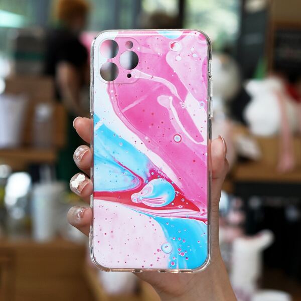 

Abstract Fluid Pattern Phone Case, Multicolor