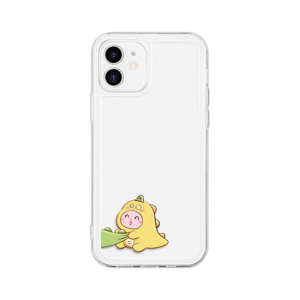 

Cartoon Dinosaur Clear Phone Case