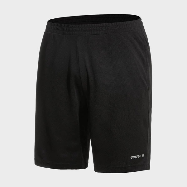 

Men Letter Graphic Sports Shorts, Black