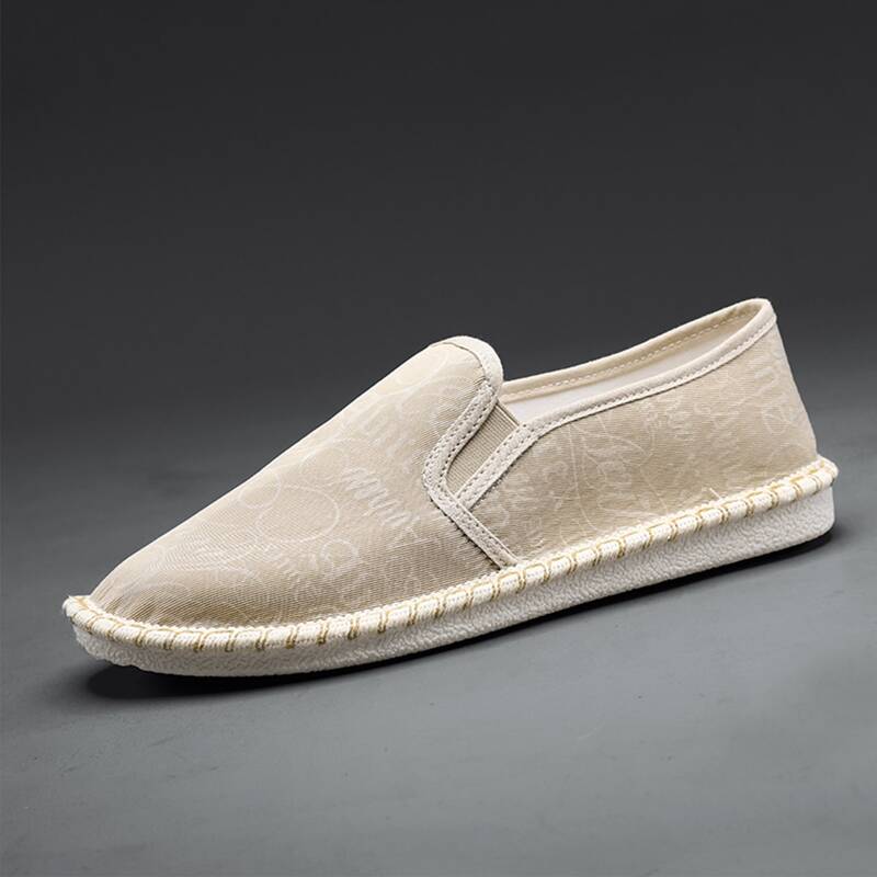 

Guys Slip On Espadrille Loafers, Khaki