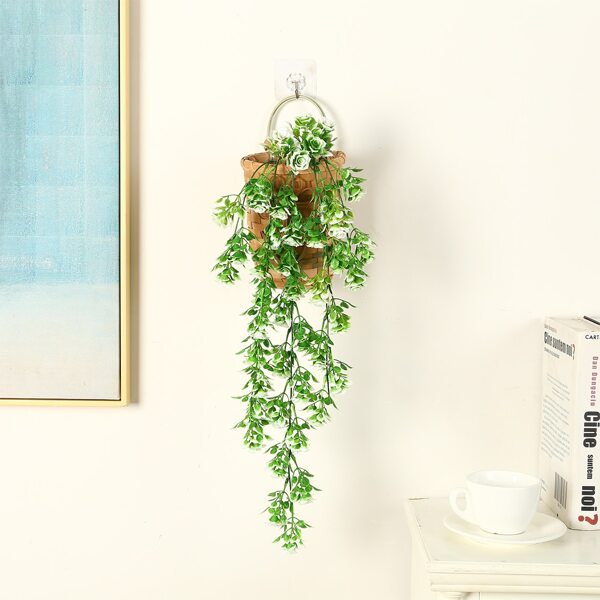 

1pc Artificial Rose Vine, White