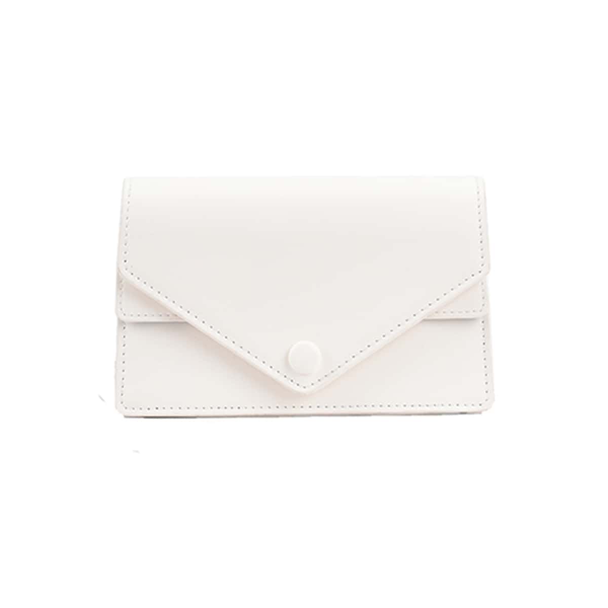 

Faux Pearl Beaded Crossbody Bag, White