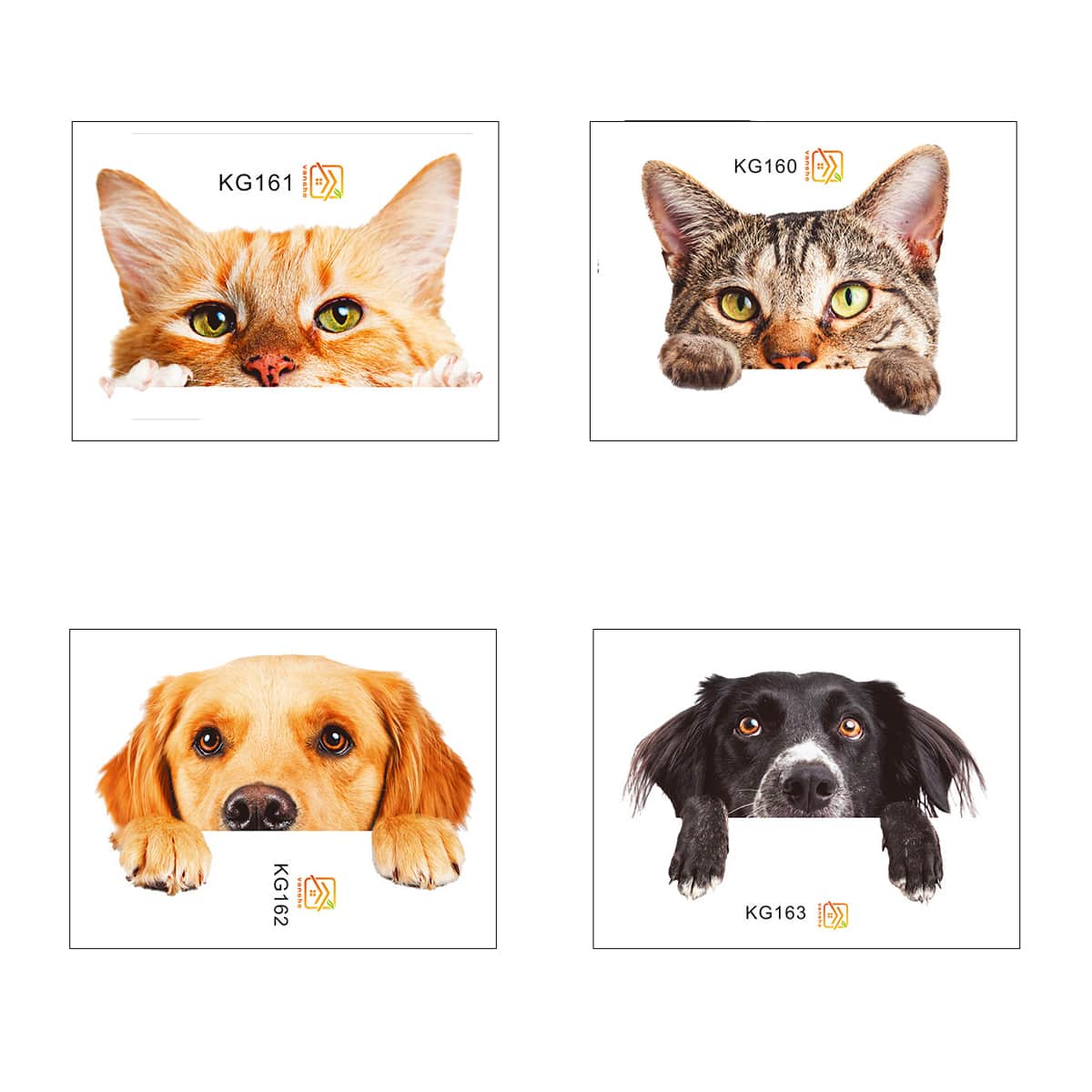 

1pc Random Animal Switch Sticker, Multicolor