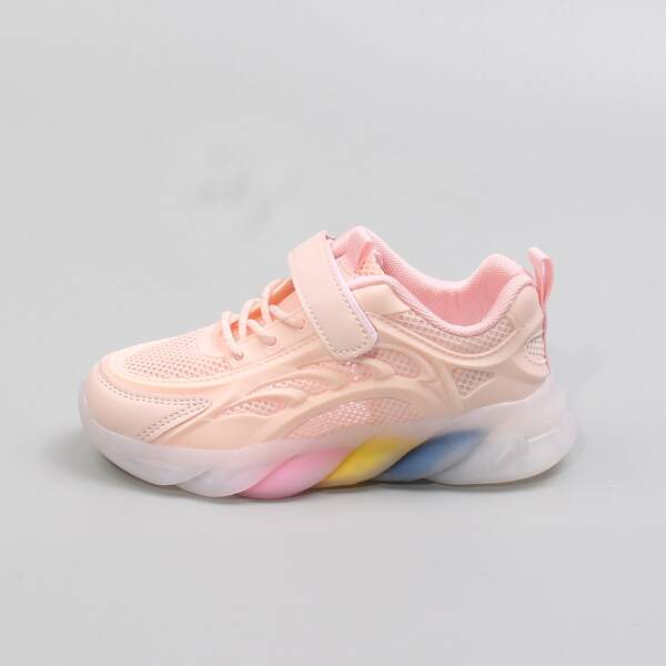 

Toddler Girls Velcro Strap Sneakers, Pink