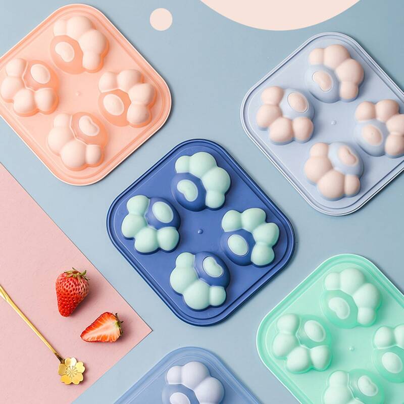

1pc Cartoon Shaped Ice Cream Mold, Multicolor