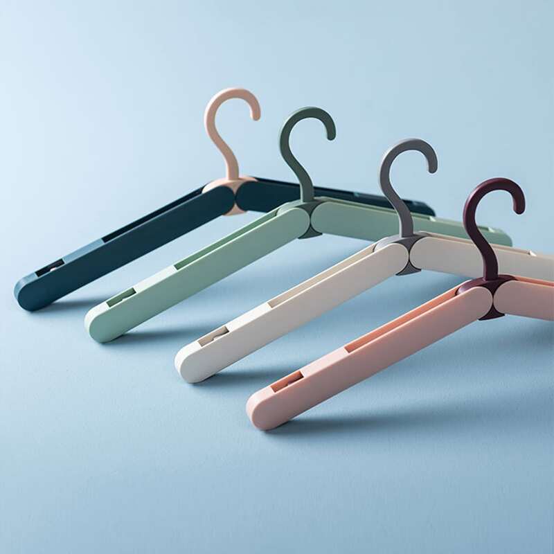 

1pc Random Foldable Clothes Hanger, Multicolor