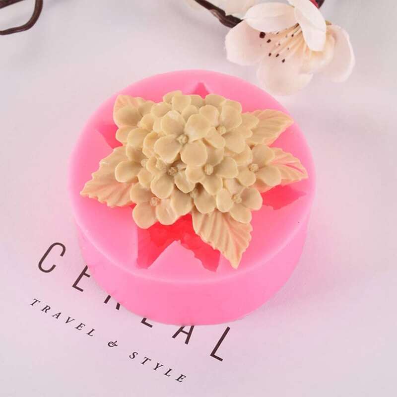 

1pc Floral Shaped Mold, Pink
