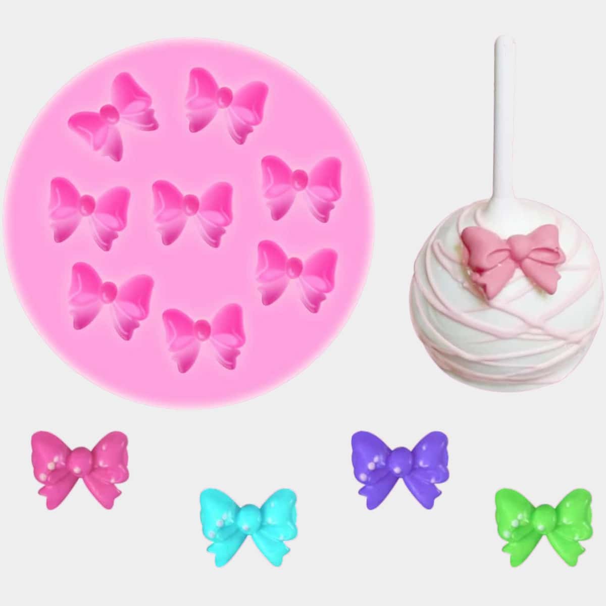 

1pc Butterfly Shaped Mold, Pink