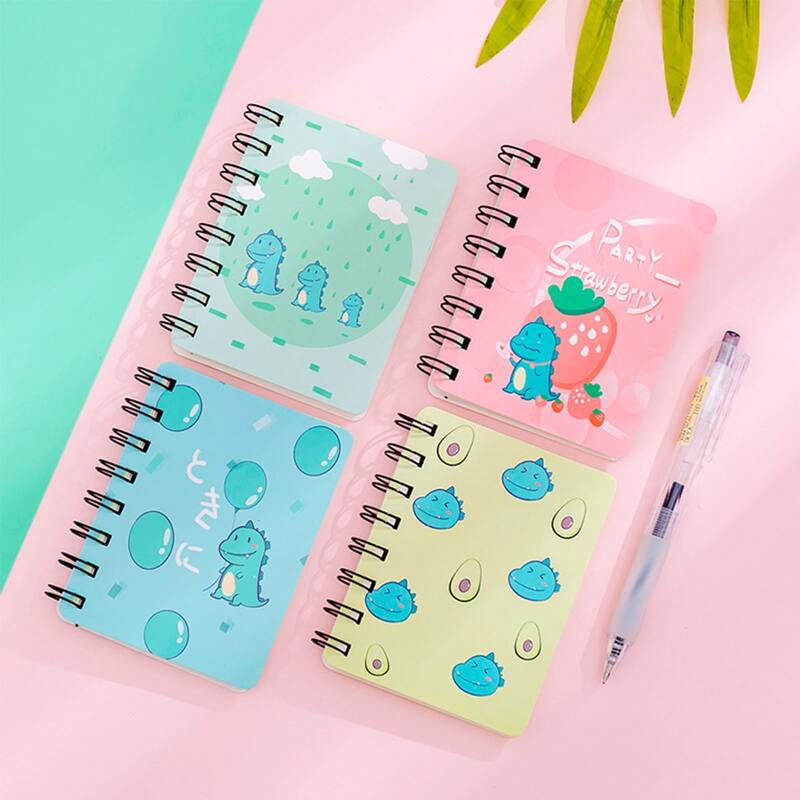 

1pc Random Cartoon Cover Notebook, Multicolor