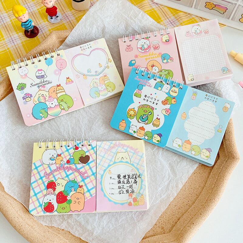 

2pcs Random Cartoon Notebook, Multicolor
