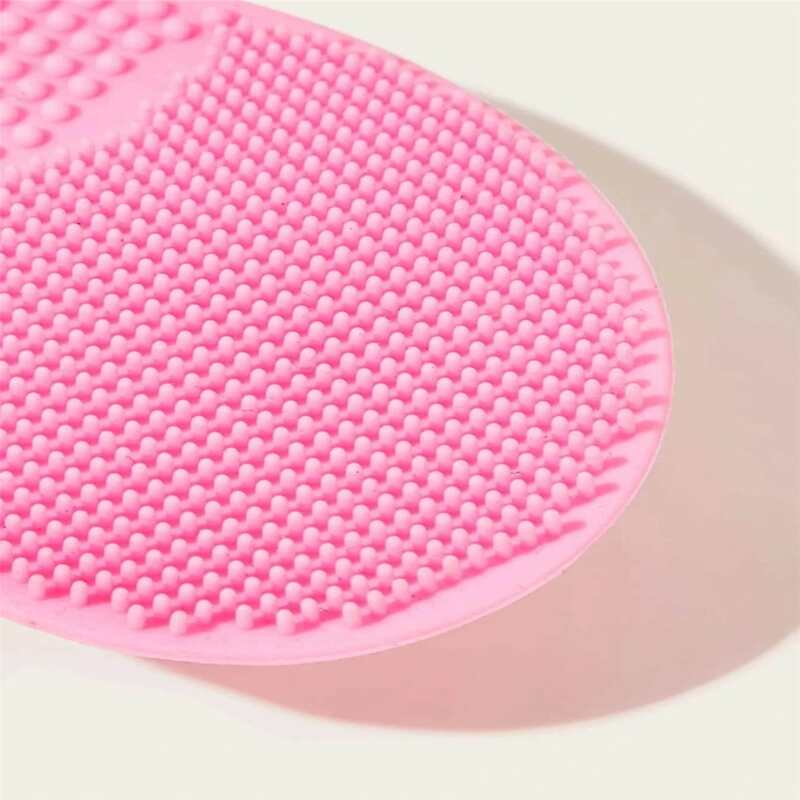 

1pc Silicone Cleansing Brush, Pink