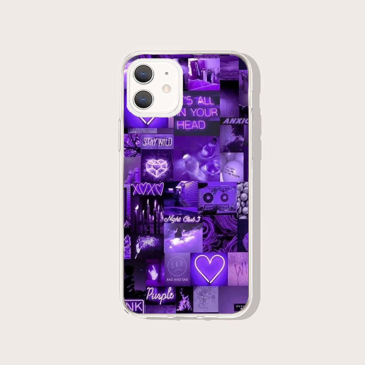 

Aesthetic Collage Phone Case, Multicolor