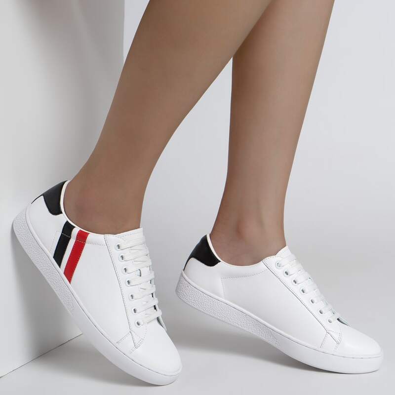 

Lace Up Front Canvas Shoes, White