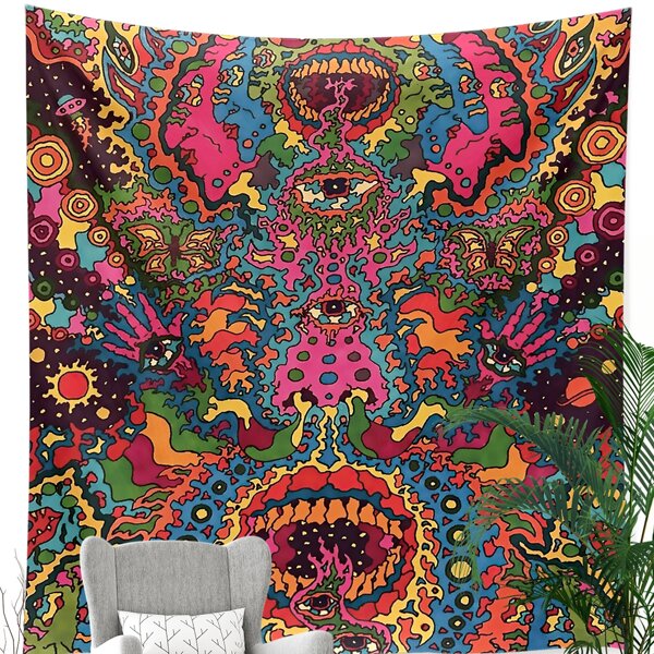 

Abstract Pattern Tapestry, Multicolor