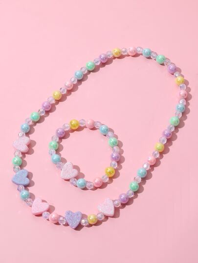 Conjunto de joyas para niños Corazón