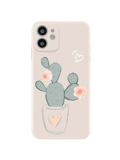 Cactus Print Phone Case