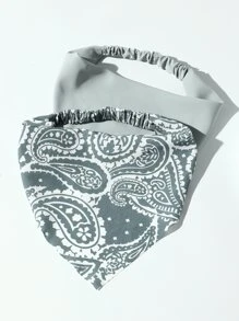 2入組佩斯利圖案髮帶