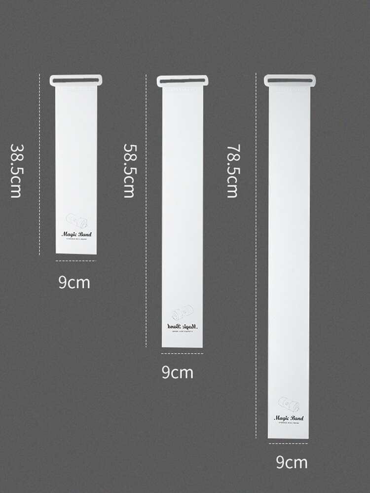 3入組透明衣服整理器帶 - 無色 - 查看 2