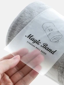 3入組透明衣服整理器帶 - 無色 - 查看 6