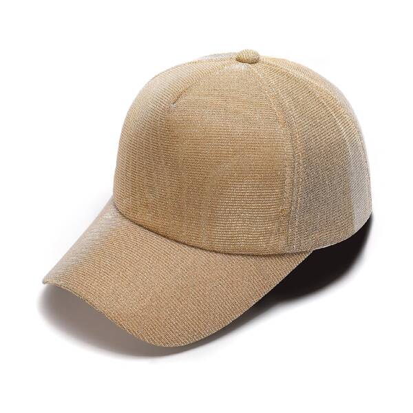 

Plain Baseball Cap, Brown