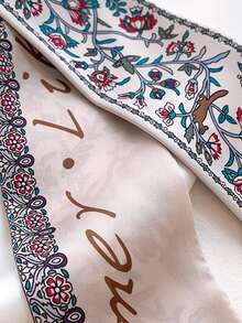 Khăn quàng cổ in hoa - Nhiều màu - Xem 3