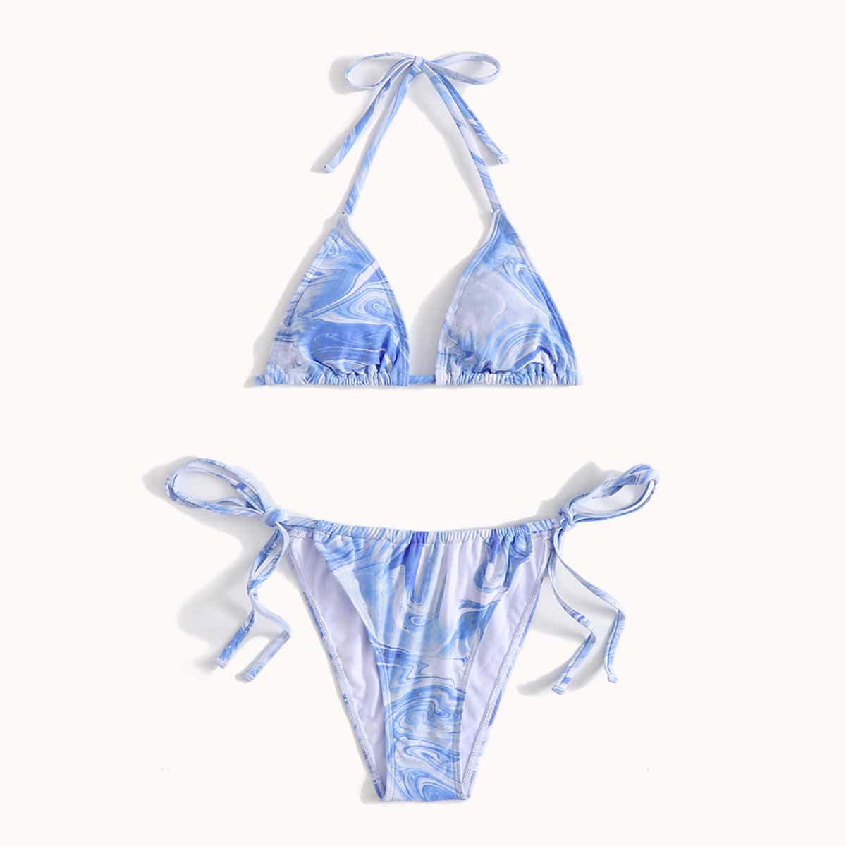 

All Over Print Bikini Swimsuit, Multicolor