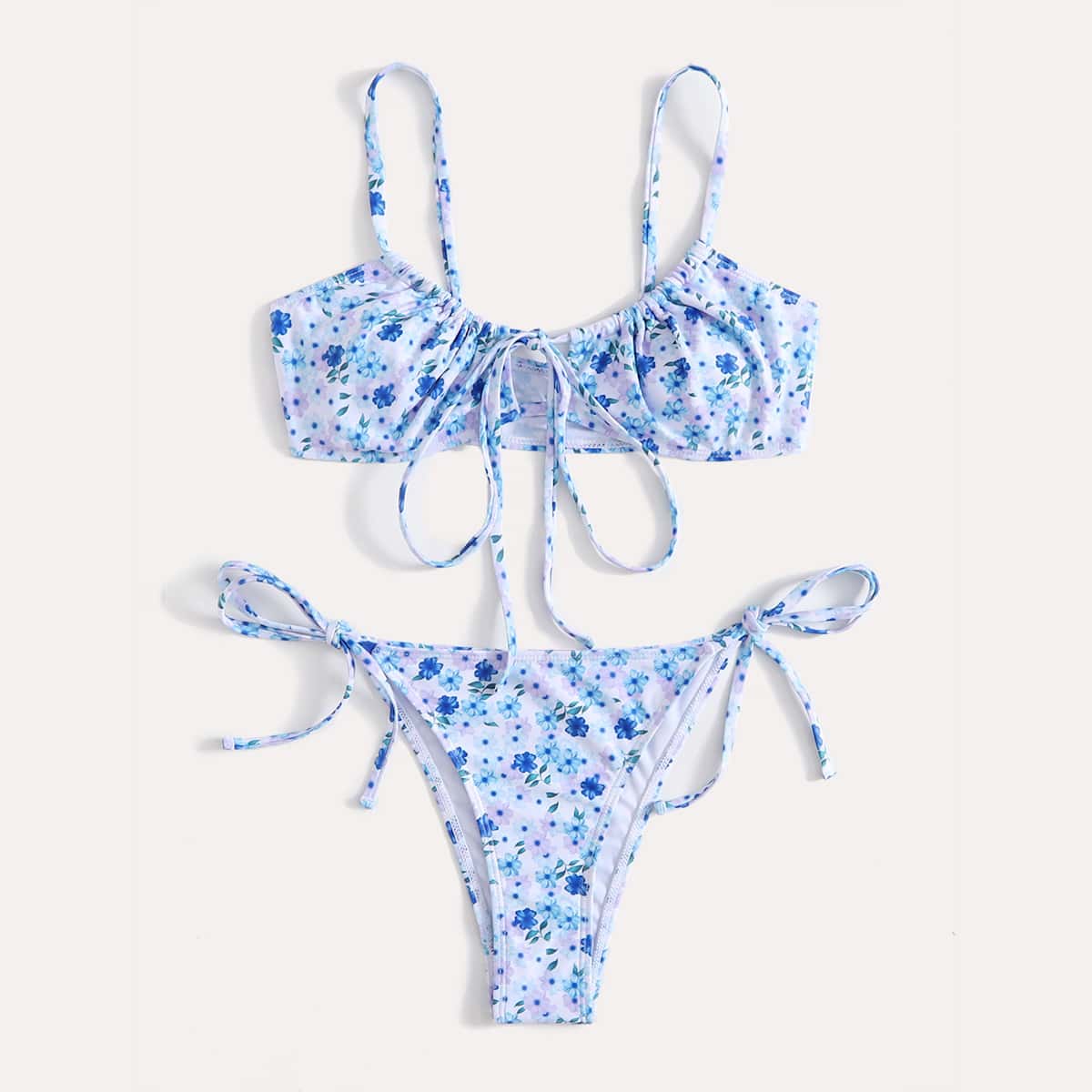 

Ditsy Floral Bikini Swimsuit, Multicolor