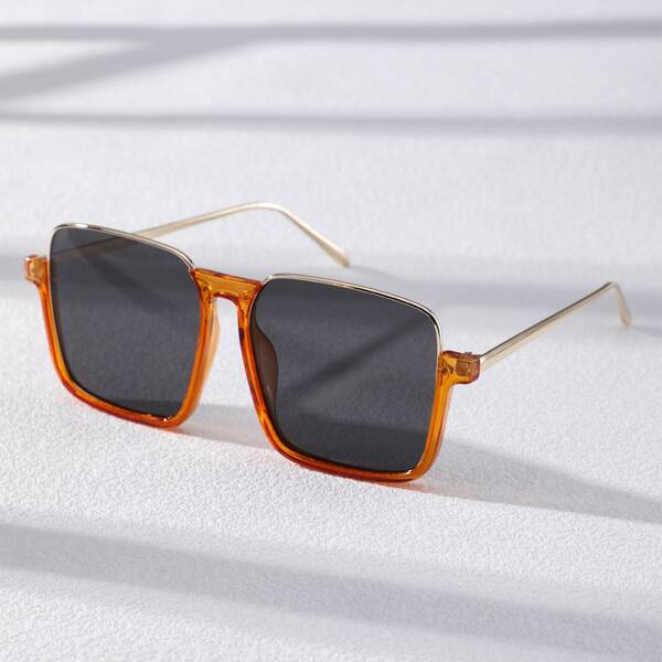 

Men Square Frame Sunglasses, Grey