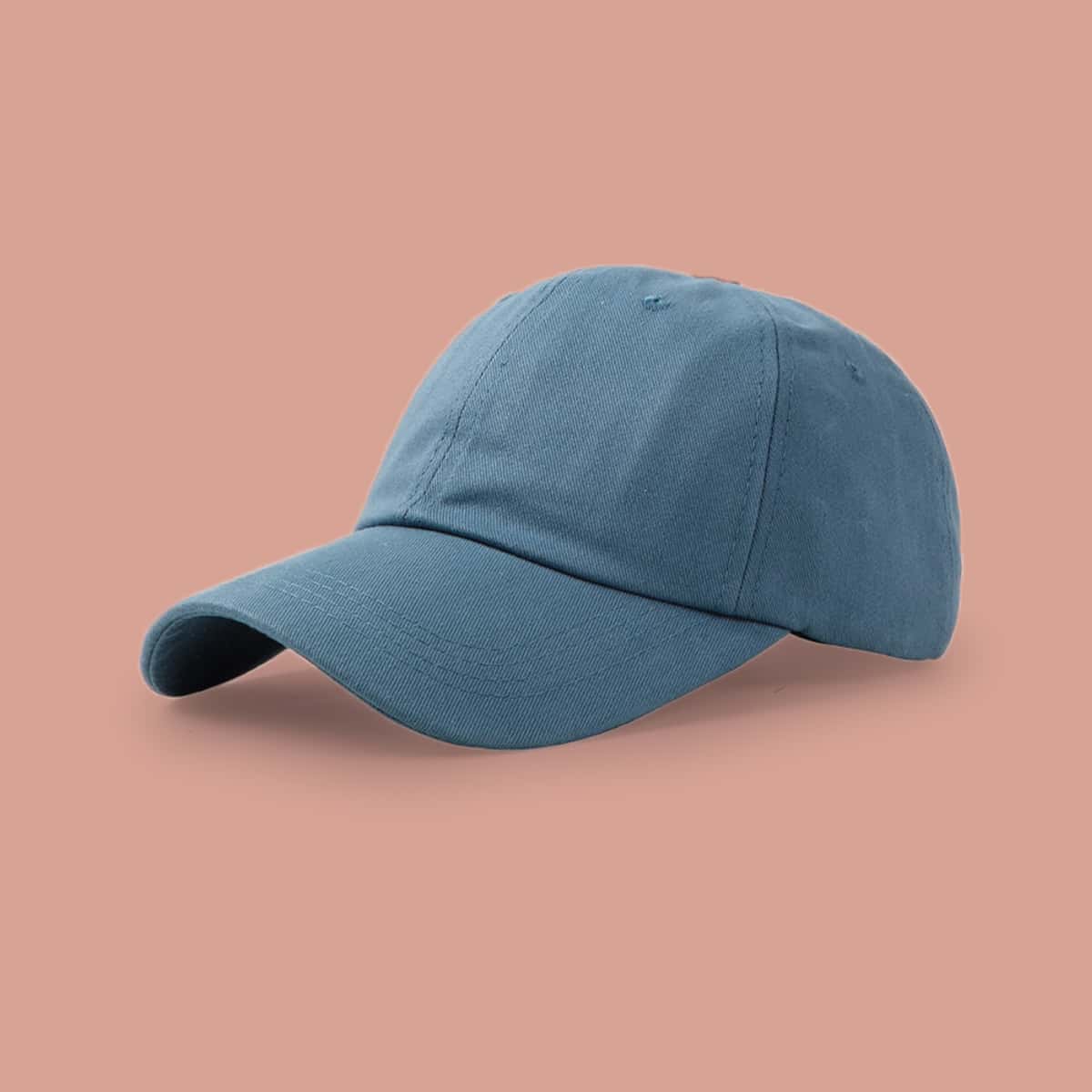 

Solid Baseball Cap, Blue