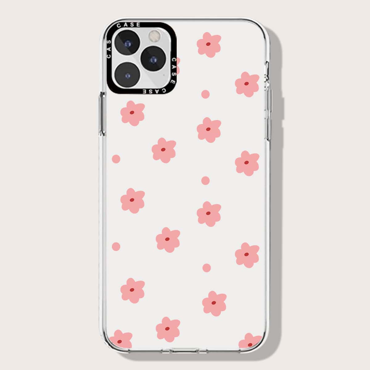 

Floral Phone Case, Baby pink