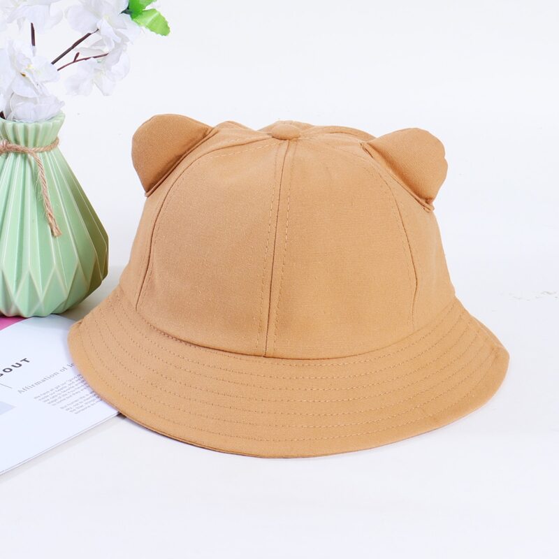 

Ear Decor Bucket Hat, Khaki