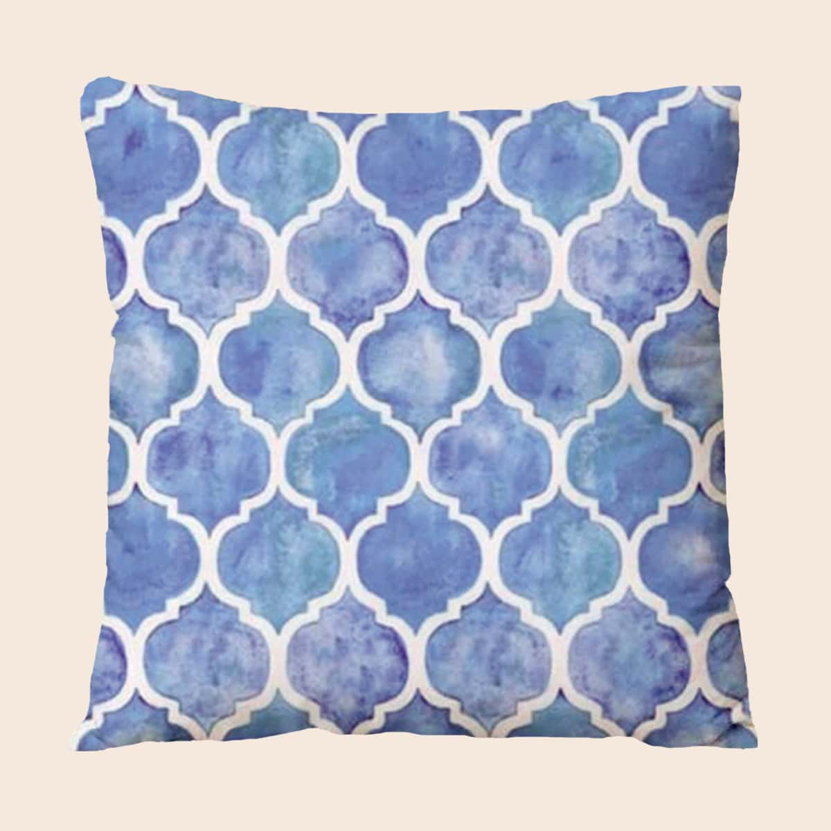 

Geometric Pattern Cushion Cover Without Filler, Multicolor