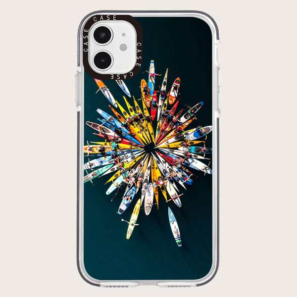 

Boat Pattern Phone Case, Multicolor