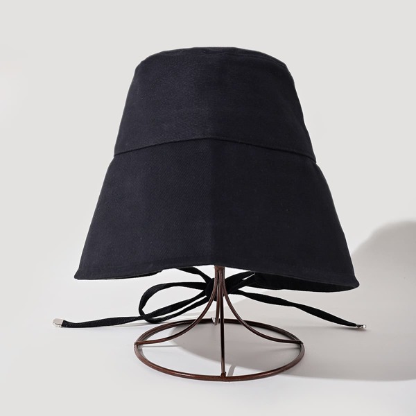 

Simple Plain Hat, Black