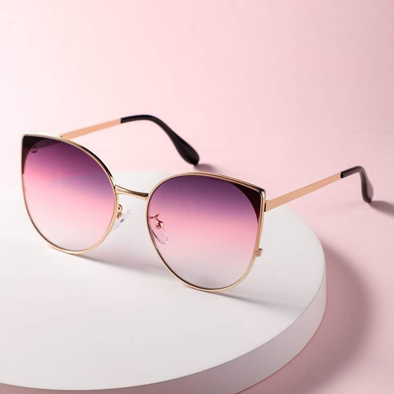 

Metal Cat Eye Sunglasses