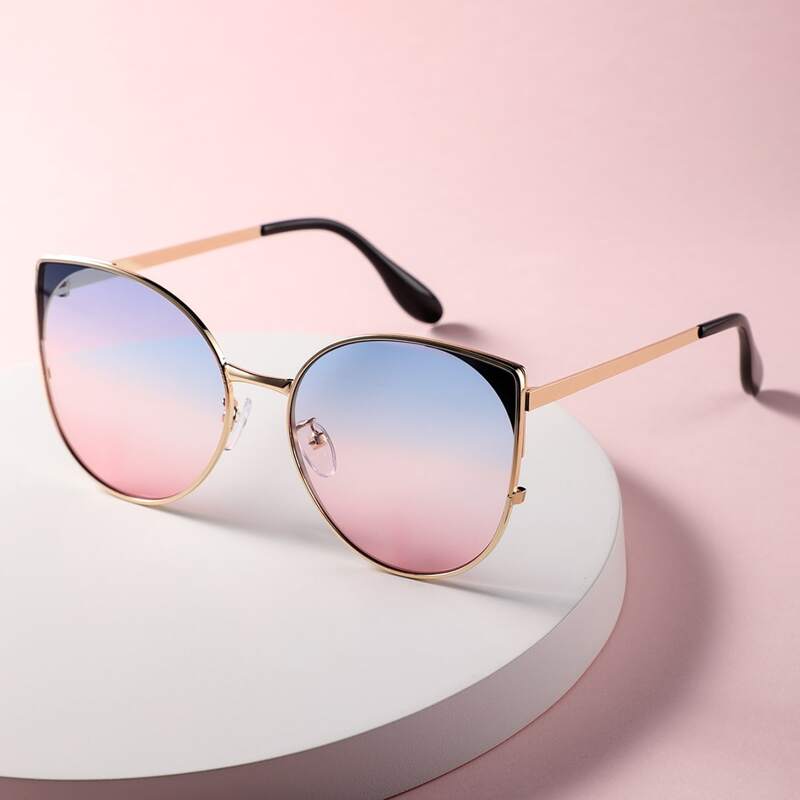 

Metal Cat Eye Sunglasses